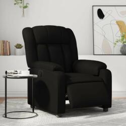 vidaXL fekete műbőr elektromos dönthető fotel (3205250) - pepita