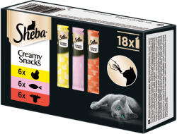 Sheba Sheba 2 + 1 gratis! Creamy Snacks - Multipack ( 3 x 18 12 g)