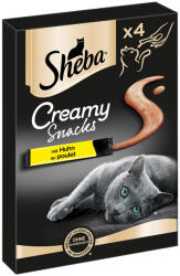 Sheba Sheba 2 + 1 gratis! Creamy Snacks - Pui (3 x 4 12 g)