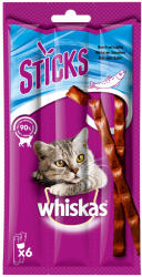 Whiskas Whiskas 20% reducere! 3 x Snackuri - Sticks Somon (3 14 36 g)