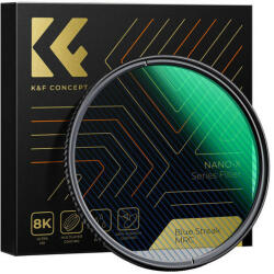 K&F Concept 49mm Blue Streak szűrő (Green Coated) (KF01.2094)