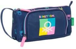 Benetton Penar cu Accesorii Benetton Cool Bleumarin 20 x 11 x 8.5 cm (32 Piese)