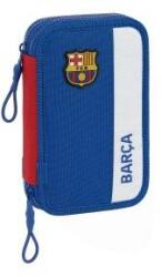 FC Barcelona Creion dublu F. C. Barcelona Albastru Castaniu 12.5 x 19.5 x 4 cm (28 Piese) Penar