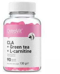OstroVit CLA + Ceai verde + L-Carnitină / 90 Caps