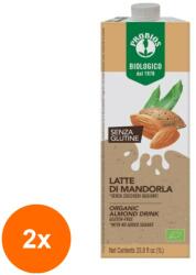 Probios Set 2 x Bautura de Orez cu Migdale Eco, Rice & Rice, 1 l