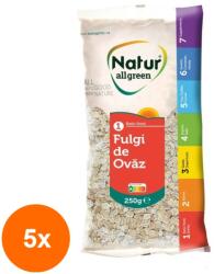 Natur All Green Set 5 x Fulgi de Ovaz, Natur All Green, 250 g