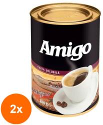 Amigo Set 2 x Cafea Solubila Amigo, 200 g