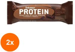 Tekmar Set 2 x Baton Proteic cu Ciocolata, Tekmar, 60 g (OIB-2xBLG-4502573)