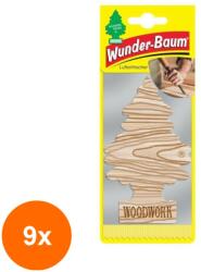 Wunder-Baum Set 9 x Odorizant Auto Woodwork, Wunder-Baum (DEM-9xMDR-70078)