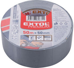 Extol ragasztószalag textiles, szürke, 50mm×50m (hobby szalag / duckt tape) (8856312)