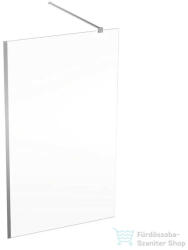 Geberit GEO 120x200 cm-es Walk-In zuhanyfal átlátszó üveggel, ezüstözött profillal, Reflex vízlepergető réteggel, 560.159. 00.2 (560159002)