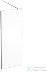 Geberit GEO 80x200 cm-es Walk-In zuhanyfal átlátszó üveggel, ezüstözött profillal, Reflex vízlepergető réteggel, 560.119. 00.2 (560119002)