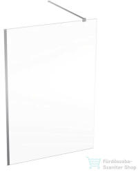 Geberit GEO 140x200 cm-es Walk-In zuhanyfal átlátszó üveggel, ezüstözött profillal, Reflex vízlepergető réteggel, 560.169. 00.2 (560169002)