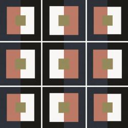 Equipe Cerámicas Bauhome Punkt Cold mintás matt padlólap 20x20