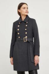 ANSWEAR kabát női, szürke, átmeneti, kétsoros gombolású - szürke S - answear - 18 990 Ft