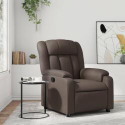 vidaXL barna műbőr dönthető fotel (373562)