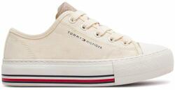 Tommy Hilfiger Teniși Tommy Hilfiger Low Cut Lace-Up Sneaker T3A9-33185-1687 M Beige 500