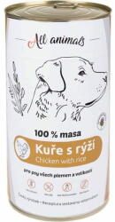 All Animals konz. kutyáknak csirkehús ml. rizzsel 1200g