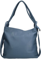 Rea Moda Olasz bőr 5555 világos kék táska