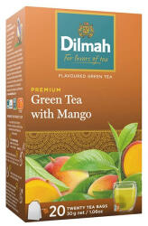 Dilmah Zöld tea DILMAH Mango 20 filter/doboz - papir-bolt