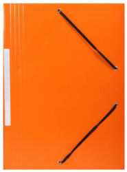 BLUERING Gumis mappa, A4, narancs