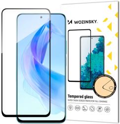Wozinsky Tartós Wozinsky Full Glue edzett üveg Honor 90 Lite/X50i, teljes képernyőkeret - fekete