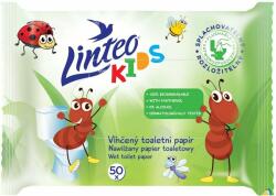  Nedvesített gyerek WC papír Linteo KIDS 50 db öblíthető