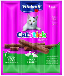Vitakraft Cat Stick Jutalomfalat Mini Nyúl & Kacsa 3x6g - unipet