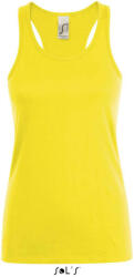 SOL'S JUSTIN Női sporthátú trikó SO01826, Lemon-S