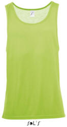 SOL'S JAMAICA mély karkivágású unisex trikó SO01223, Neon Green-XL