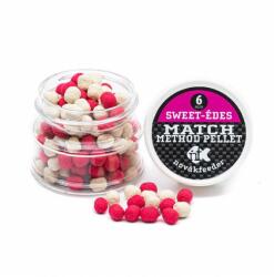 Novákfeeder Match Method Pellet Sweet 6mm Pink-fehér