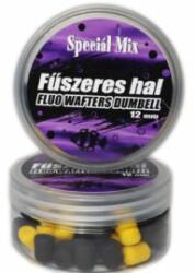 Speciál Mix Fluo Wafters Dumbell 12mm-fűszeres-halas