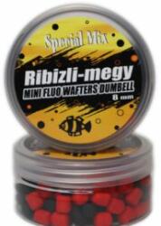 Speciál Mix Fluo Wafters Dumbell 8mm-ribizli-meggy