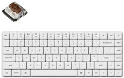 Keychron K3 Pro White QMK/VIA Gateron Low Profile Brown Switch (K3P-P3)