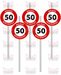 Partikellékek 50-es sebességkorlátozó papír szívószál 10db