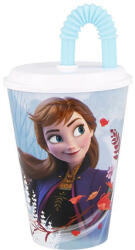 Disney Jégvarázs 2. mintás szívószálas pohár - 430 ml (Q674060)