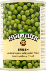 HAPPY-FRUCHT osztályozatlan zöldborsó konzerv 400 g