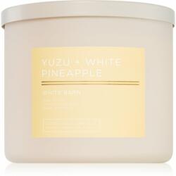 Bath & Body Works Yuzu + White Pineapple lumânare parfumată 411 g