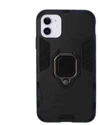 Contakt Husa Contakt Cover Hard Ring Armor pentru iPhone 11 Negru (2700000242186)