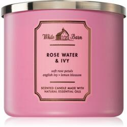 Bath & Body Works Rose Water & Ivy lumânare parfumată 411 g