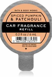 Bath & Body Works Spiced Pumpkin & Patchouli parfum pentru masina rezervă 6 ml