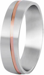 Beneto Exclusive Beneto Férfi bicolor esküvői gyűrű acélból SPP07 70 mm