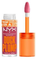 NYX Cosmetics Duck Plump szájfény az azonnali telt hatásért 6.8 ml árnyék 09 Strike A Rose