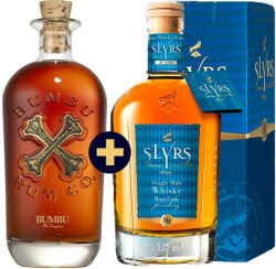 Bumbu Rum 0, 7l 40% + SLYRS Single Malt Whisky Rum Cask Finish 0, 7l 46%