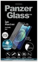 Panzer Folie protectie PanzerGlass Screen Protector for Apple iPhone 12 Mini - CamSlider, Transparency / Black Frame (5711724027161)