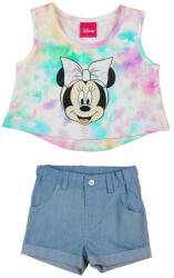 Asti 2 részes rövidnadrágos kislány szett Minnie egér mintával