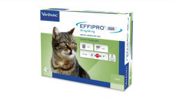 Virbac Effipro Duo Cat, 4 pipete