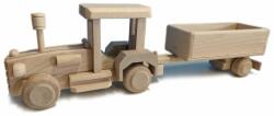 Gaboni Fa traktor utánfutóval 42 x 8 x 13 cm (DH8)