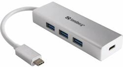 Sandberg Convertor Sandberg USB-C la 3 x USB 3.0 (136-03) (136-03)