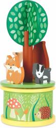 Orange Tree Toys Carusel muzical Orange Tree Toys - Animale din pădure (OTT15067)